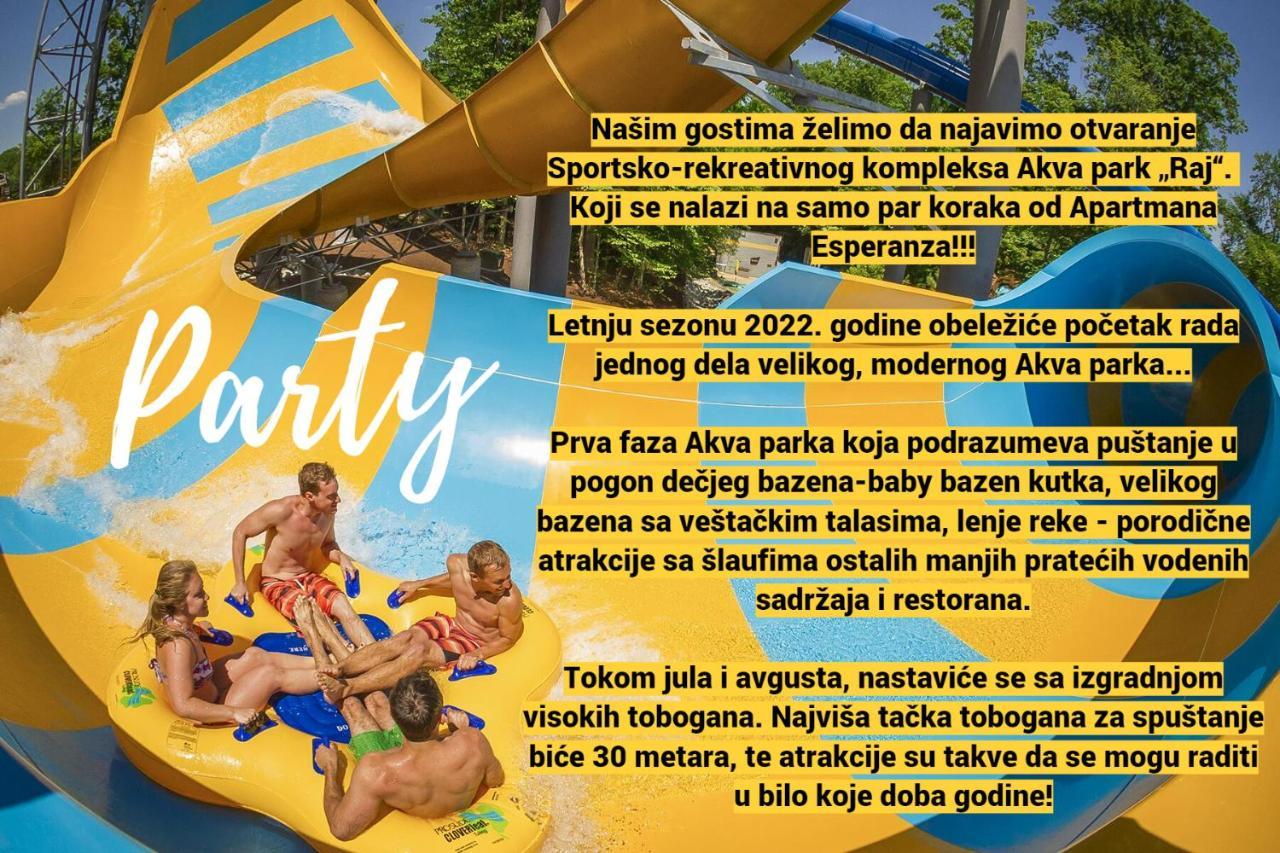 Apartman Esperanza Vrnjačka Banja Eksteriør billede